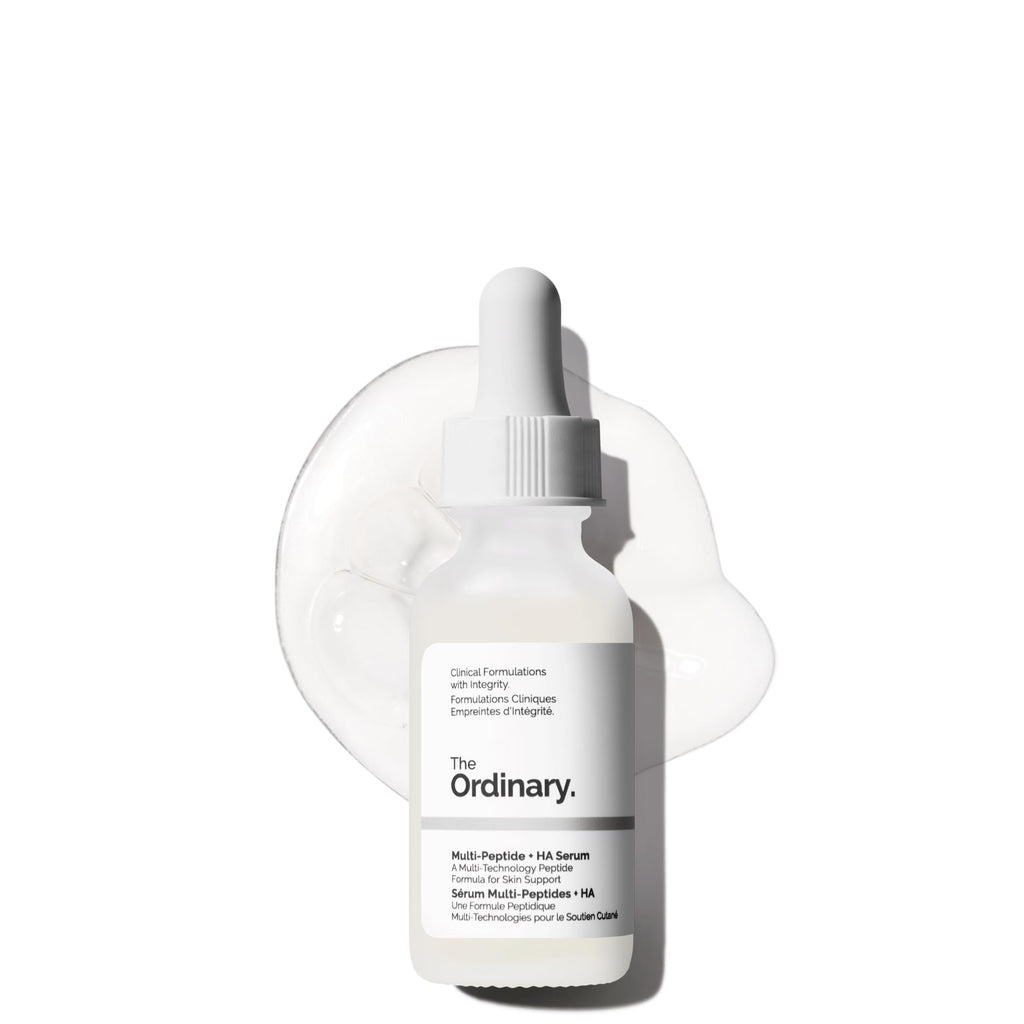 The Ordinary Multi-Peptide + Hyaluronic Acid, Anti-Aging Peptide Serum for Crow's Feet, Elasticity & Firmness, 30ml - Damaged Box