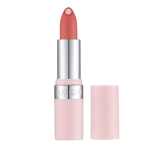 Avon Hydramatic Matte Lipstick 3.6g | Hydrating Intense Colour | SPF 10 | Plumper and Smoother Looking Lips | Cruelty Free | Blush - New