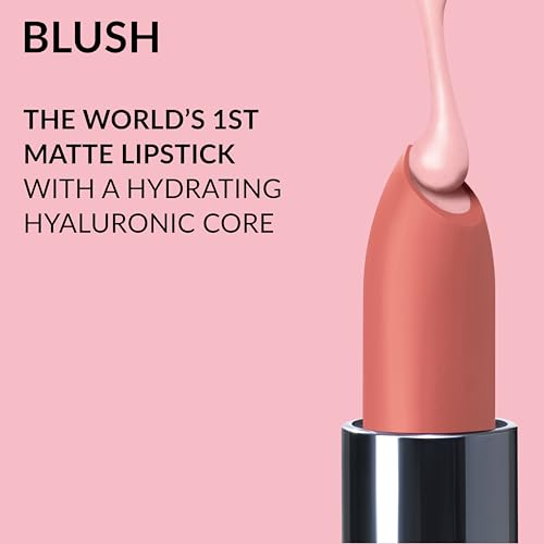 Avon Hydramatic Matte Lipstick 3.6g | Hydrating Intense Colour | SPF 10 | Plumper and Smoother Looking Lips | Cruelty Free | Blush - New