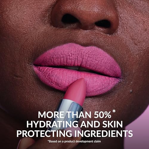 Avon Hydramatic Matte Lipstick 3.6g | Hydrating Intense Colour | SPF 10 | Plumper and Smoother Looking Lips | Cruelty Free | Blush - New