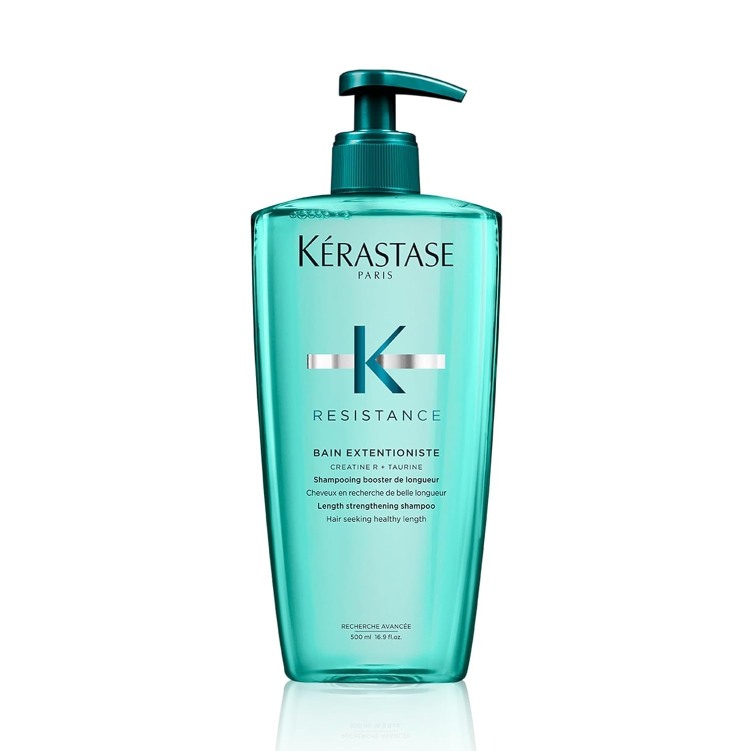 K'erastase R'esistance Extentionist Shampoo Booster for Lengths, For Long Damaged Hair, Bain, 500 ml - New