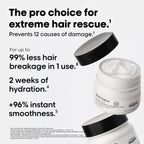 L'Or'eal Professionnel Metal Detox Hair Mask 250ml, Prevent Breakage & Colour Fade from Hard Water, Moisturising Conditioner Treatment for Smooth, Shiny Hair, Prevent Damaged Hair - New