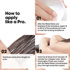 L'Or'eal Professionnel Metal Detox Hair Mask 250ml, Prevent Breakage & Colour Fade from Hard Water, Moisturising Conditioner Treatment for Smooth, Shiny Hair, Prevent Damaged Hair - New