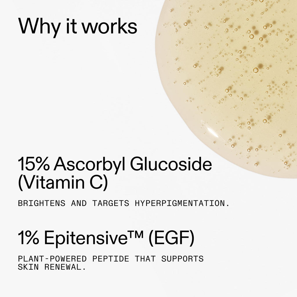 The INKEY List 15% Vitamin C and EGF Serum Helps to Intensively Brighten All Skin Types 30ml - Damaged Box