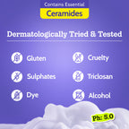 Chemist at Play Body Wash Exfoliating for Dry Rough Bumpy Strawberry Skin with 1% Salicylic Acid 2% Lactic Acid and Ceramides for Men and Women | 236 ml - New