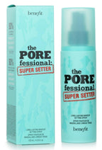 Benefit The POREfessional Super Setter Setting Spray - Long-Lasting Makeup Fix Mist 120ml - New