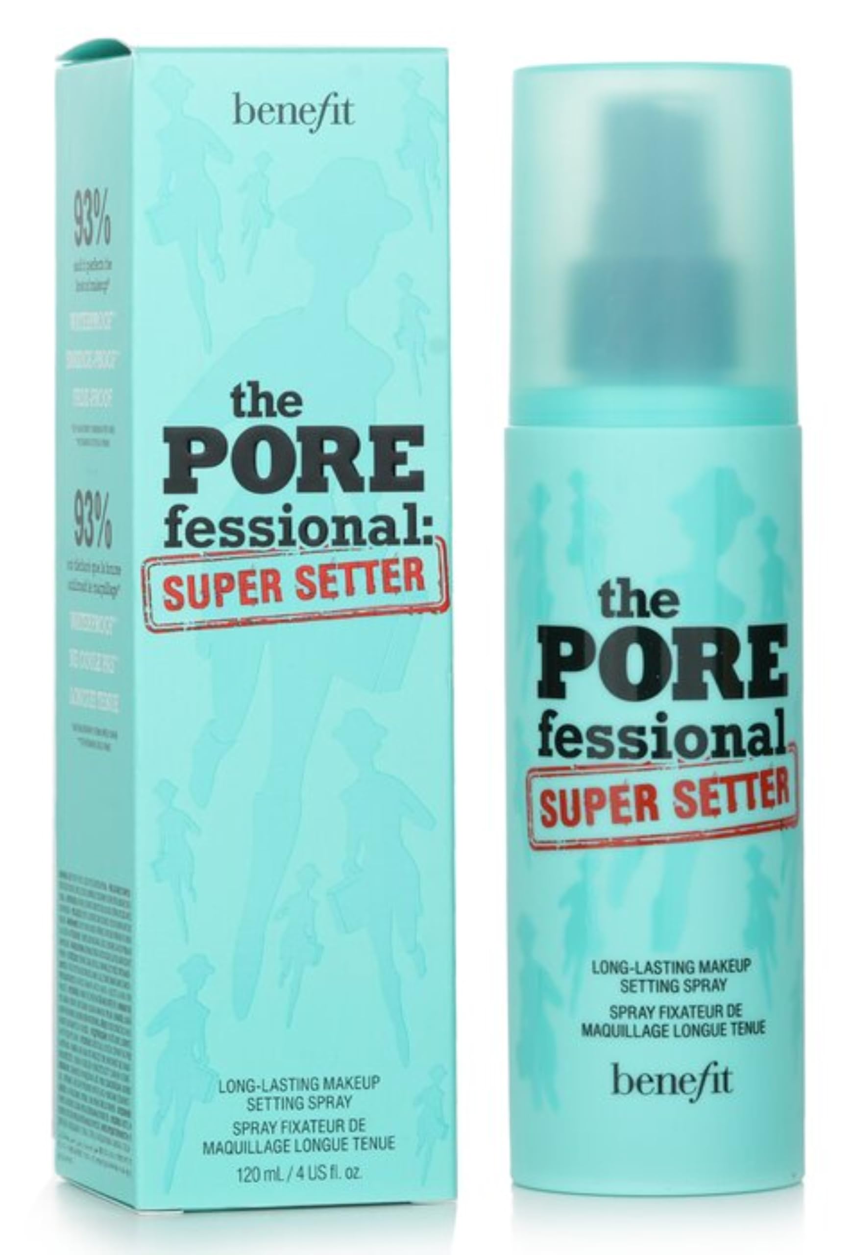 Benefit The POREfessional Super Setter Setting Spray - Long-Lasting Makeup Fix Mist 120ml - New