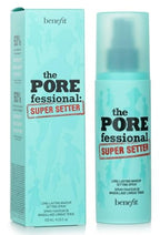 Benefit The POREfessional Super Setter Setting Spray - Long-Lasting Makeup Fix Mist 120ml - New