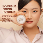 Dermacol Invisible Fixing Powder Natural 13.5g - Translucent Face Makeup Setting Powder - New