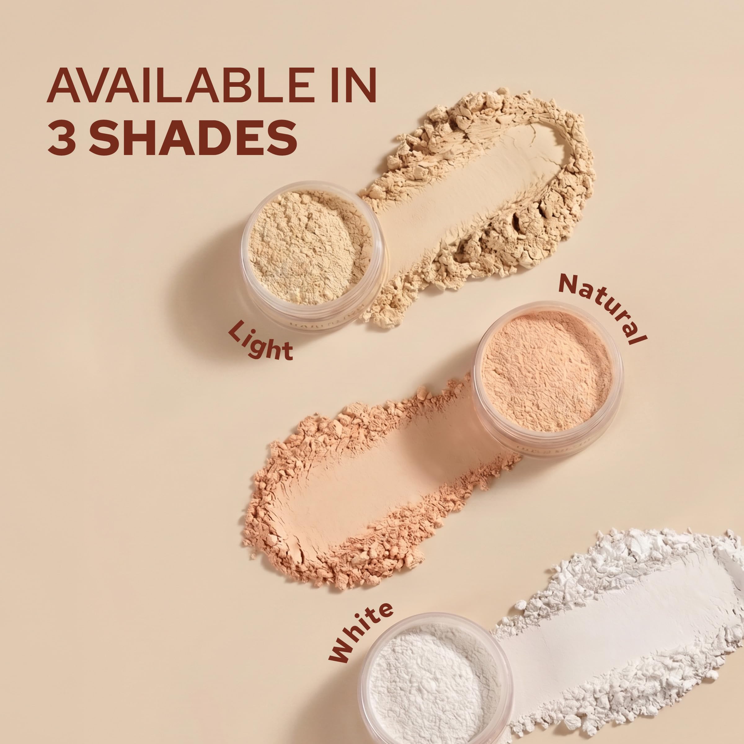 Dermacol Invisible Fixing Powder Natural 13.5g - Translucent Face Makeup Setting Powder - New
