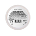 Dermacol Invisible Fixing Powder Natural 13.5g - Translucent Face Makeup Setting Powder - New