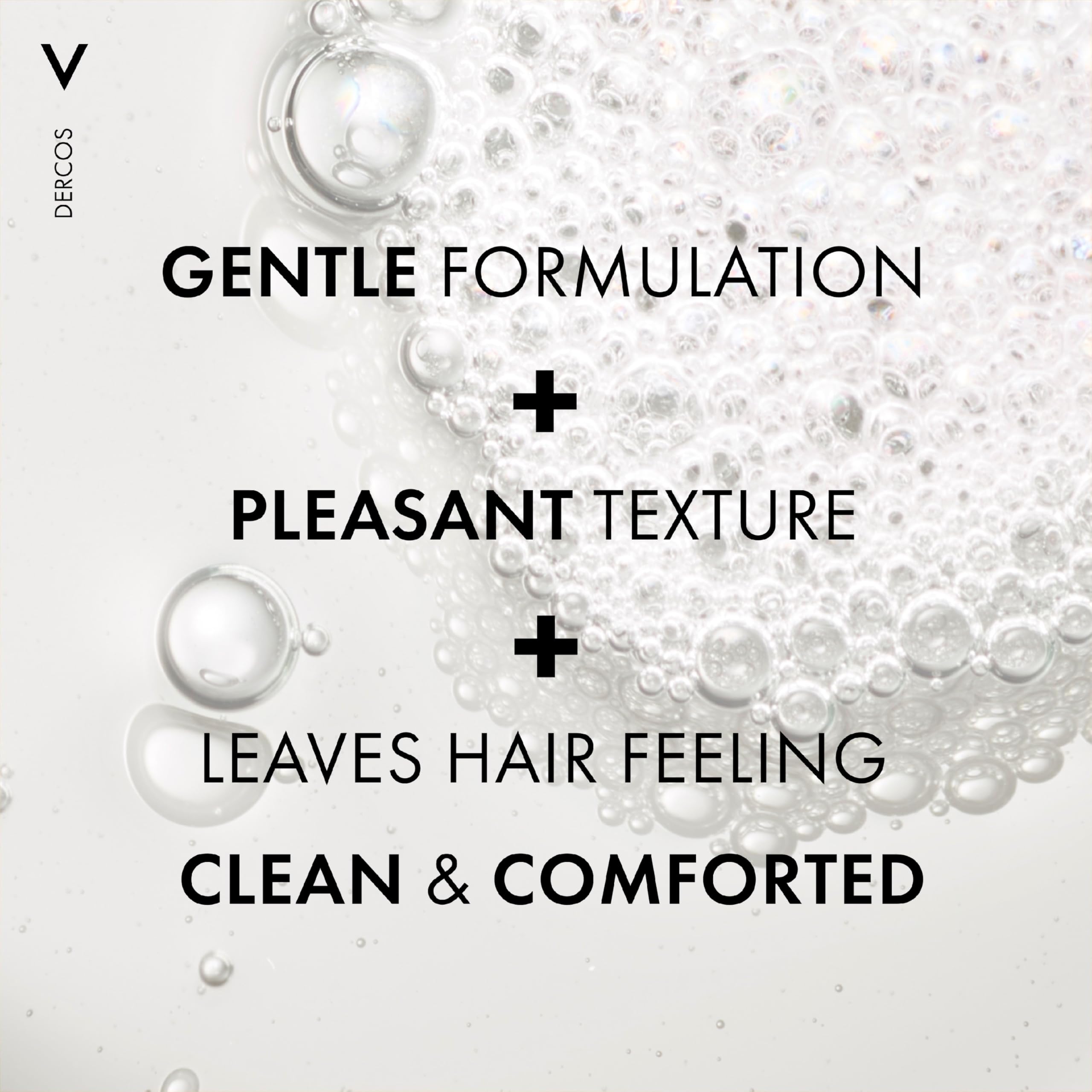 Vichy Dercos Anti-Dandruff Shampoo for Sensitive Scalp With Piroctone Olamine, Salicylic Acid, Bisabolol, Sulphate-Free Gentle Formula, Skin Health Alliance Approved, 200ml - New