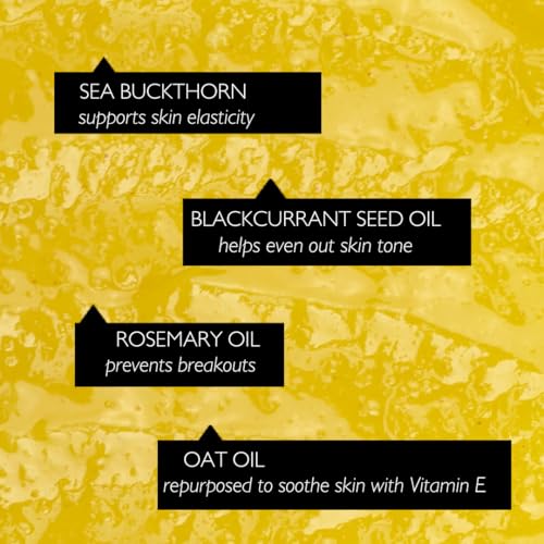 UpCircle Cleansing Face Balm with Apricot 55ml - Natural Cleanser To Remove Makeup, Including Waterproof Mascara + Clear Blackheads - Sea Buckthorn, Oat + Rosemary Oil - Vegan + Cruelty-Free - New