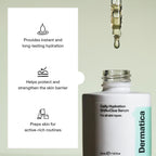 Dermatica Daily Hydration 5HA+Cica Serum - Lightweight Face Serum with 5 Types of Hyaluronic Acid, Cica & Niacinamide for Deep Hydration, Barrier Support & Plumper-Looking Skin - New