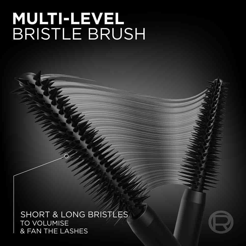 L'Oreal Paris Volumising Mascara, For Intense Volume and a Fanned Out Effect, 1.4x Bigger Looking Eyes, Clump-free Formula, Suitable for Sensitive Eyes, Volume Million Lashes Panorama - New
