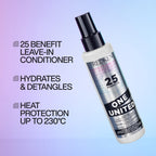 Redken One United 25 Multi-Benefit Leave-In Conditioner And Treatment Spray, Increases Manageability And Protection, Heat Protectant For All Hair Types, 150ml - Damaged Box