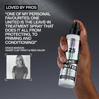 Redken One United 25 Multi-Benefit Leave-In Conditioner And Treatment Spray, Increases Manageability And Protection, Heat Protectant For All Hair Types, 150ml - Damaged Box