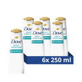 Dove Nutritive Solutions Daily Moisture Shampoo nourishes for smooth hair that's up to 10x more resilient to daily damage* for dry hair 6x 250 ml - New