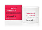 This Works - In Transit No Traces Cleansing Pads, Rosewater & Mint Infused Facial Wipes, Gentle Make-Up Remover (80 pads) - Damaged Box