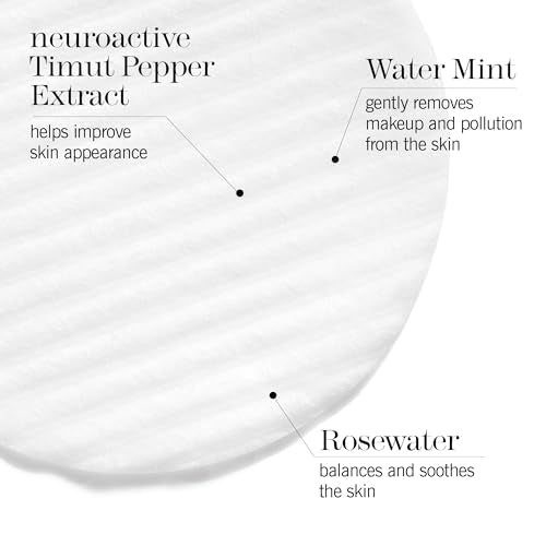 This Works - In Transit No Traces Cleansing Pads, Rosewater & Mint Infused Facial Wipes, Gentle Make-Up Remover (80 pads) - Damaged Box