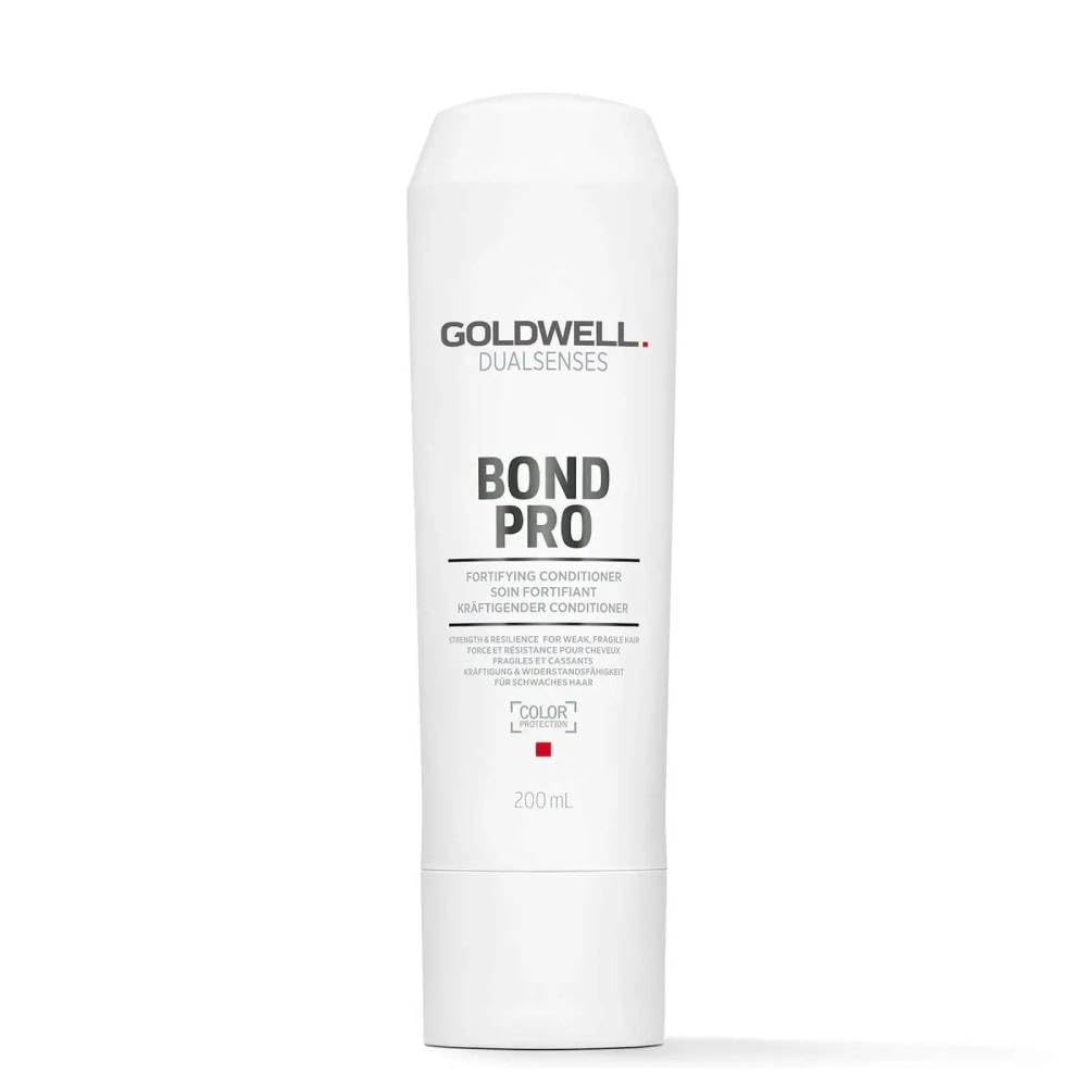 Goldwell Dualsenses Bond Pro Fortifying Conditioner for Weak and Fragile Hair, Visibly Reduces Breakage, Instantly Stronger Hair, 200ml - Damaged Box