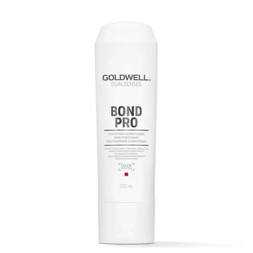Goldwell Dualsenses Bond Pro Fortifying Conditioner for Weak and Fragile Hair, Visibly Reduces Breakage, Instantly Stronger Hair, 200ml - Damaged Box