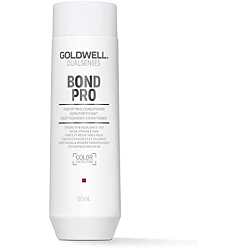 Goldwell Dualsenses Bond Pro Fortifying Conditioner for Weak and Fragile Hair, Visibly Reduces Breakage, Instantly Stronger Hair, 200ml - Damaged Box