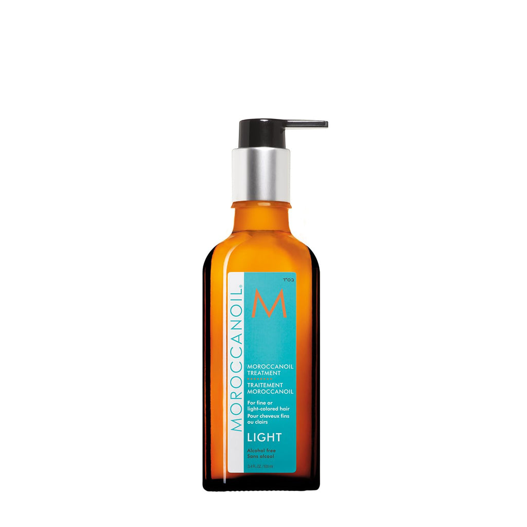 Moroccanoil Treatment Light Hair Oil - 100ml Argan Oil for Fine & Light-Coloured Hair - Damaged Box