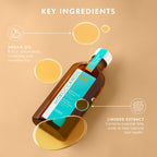 Moroccanoil Treatment Light Hair Oil - 100ml Argan Oil for Fine & Light-Coloured Hair - Damaged Box