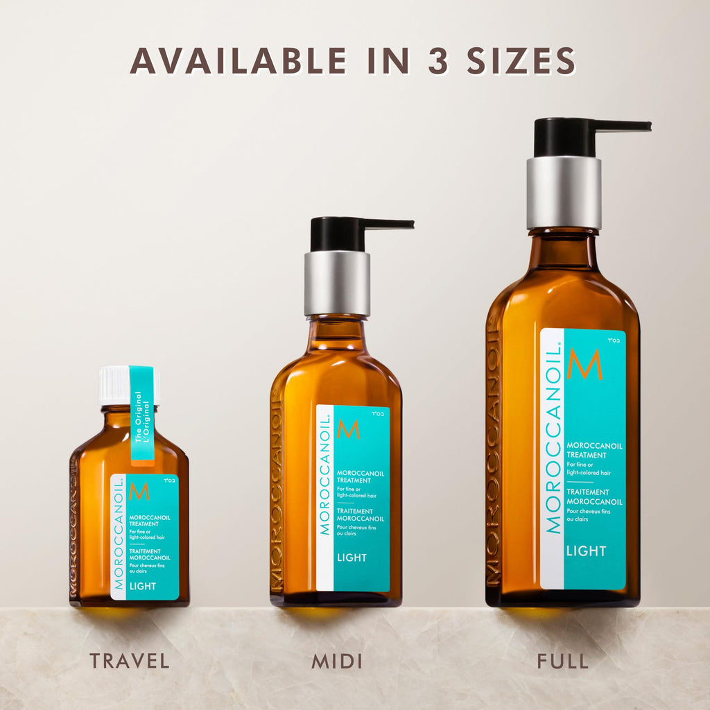 Moroccanoil Treatment Light Hair Oil - 100ml Argan Oil for Fine & Light-Coloured Hair - Damaged Box
