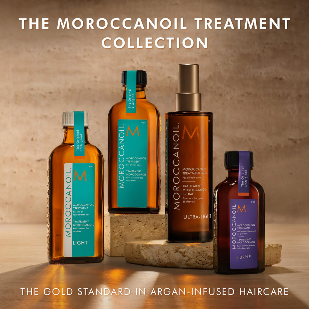 Moroccanoil Treatment Light Hair Oil - 100ml Argan Oil for Fine & Light-Coloured Hair - Damaged Box