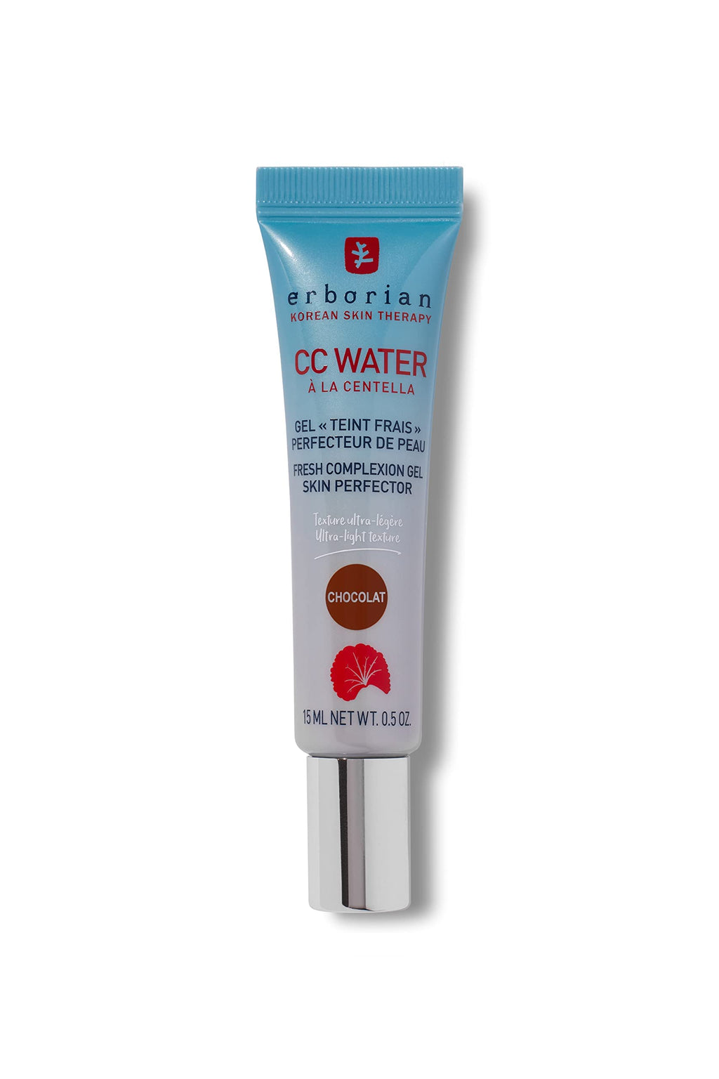 Erborian - CC Water with Centella Asiatica - Skin Perfecting Face Care with Hyaluronic Acid - Korean Skin Care Face Moisturizer - CC Water Clair 15 ml - New