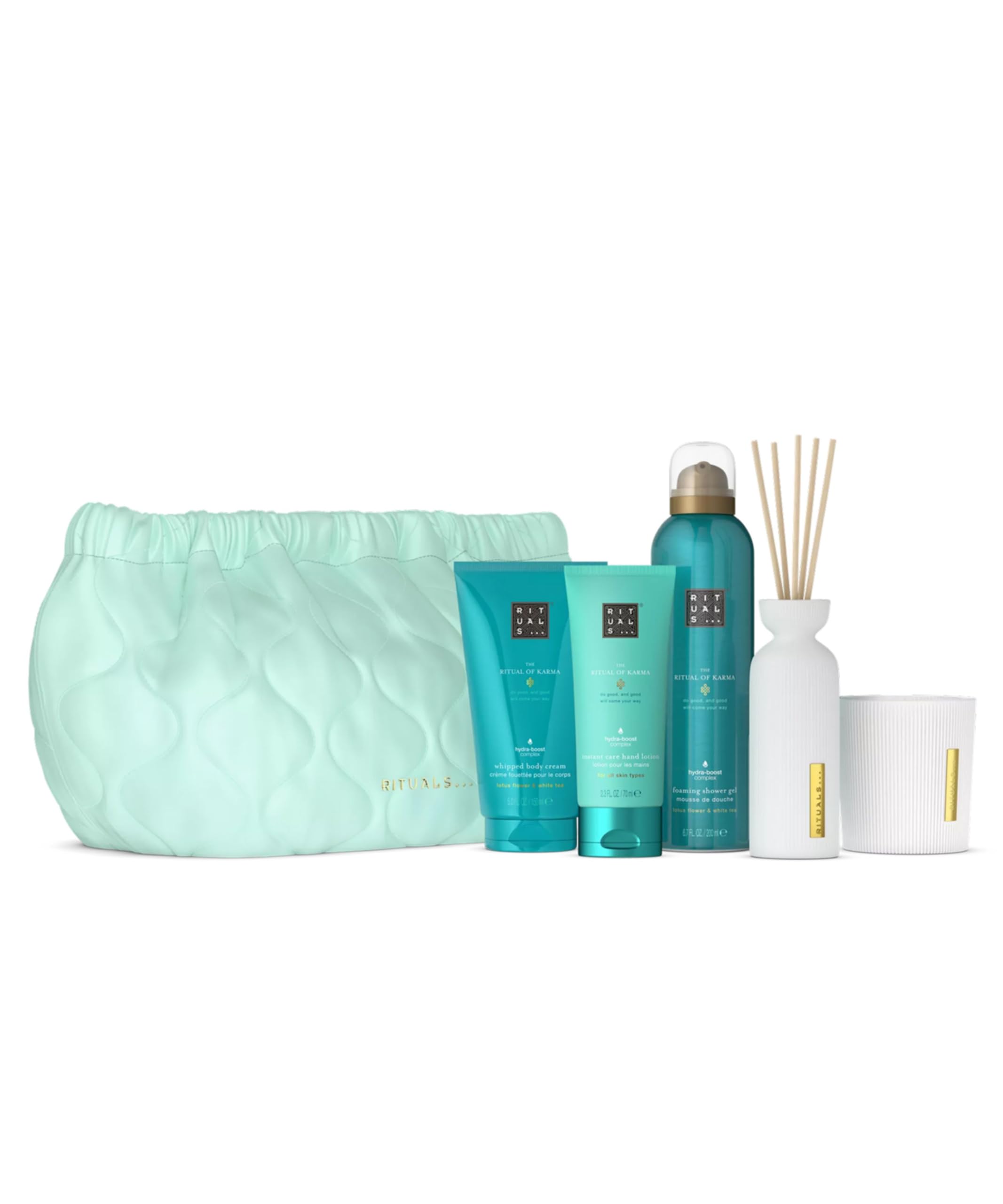 RITUALS Gift Set The Ritual of Karma Medium - Lotus Flower and White Tea, Nourishing and Soothing Bath Box - New
