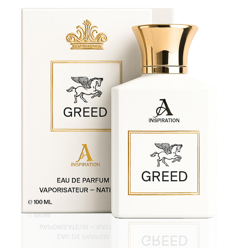 Greed Silver Water Perfume for Men, Inspired by C.reed perfume men 100ML Parfum Men with Bergamot, Blackcurrant, Galbanum, Orange Notes, Mens Eau de Parfum, Rich Men Perfume - Damaged Box