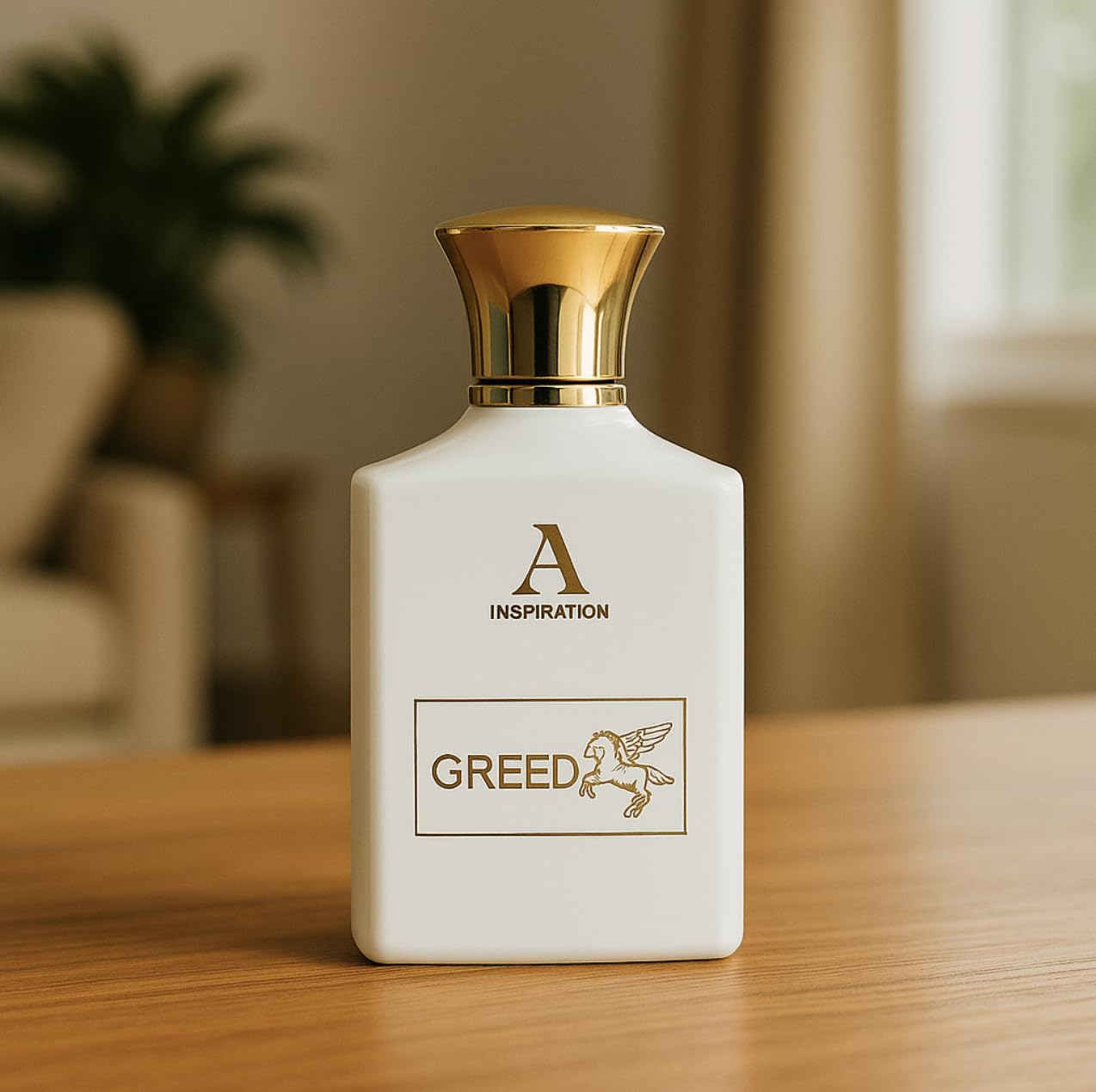 Greed Silver Water Perfume for Men, Inspired by C.reed perfume men 100ML Parfum Men with Bergamot, Blackcurrant, Galbanum, Orange Notes, Mens Eau de Parfum, Rich Men Perfume - Damaged Box