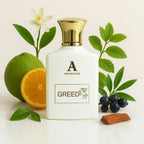 Greed Silver Water Perfume for Men, Inspired by C.reed perfume men 100ML Parfum Men with Bergamot, Blackcurrant, Galbanum, Orange Notes, Mens Eau de Parfum, Rich Men Perfume - Damaged Box