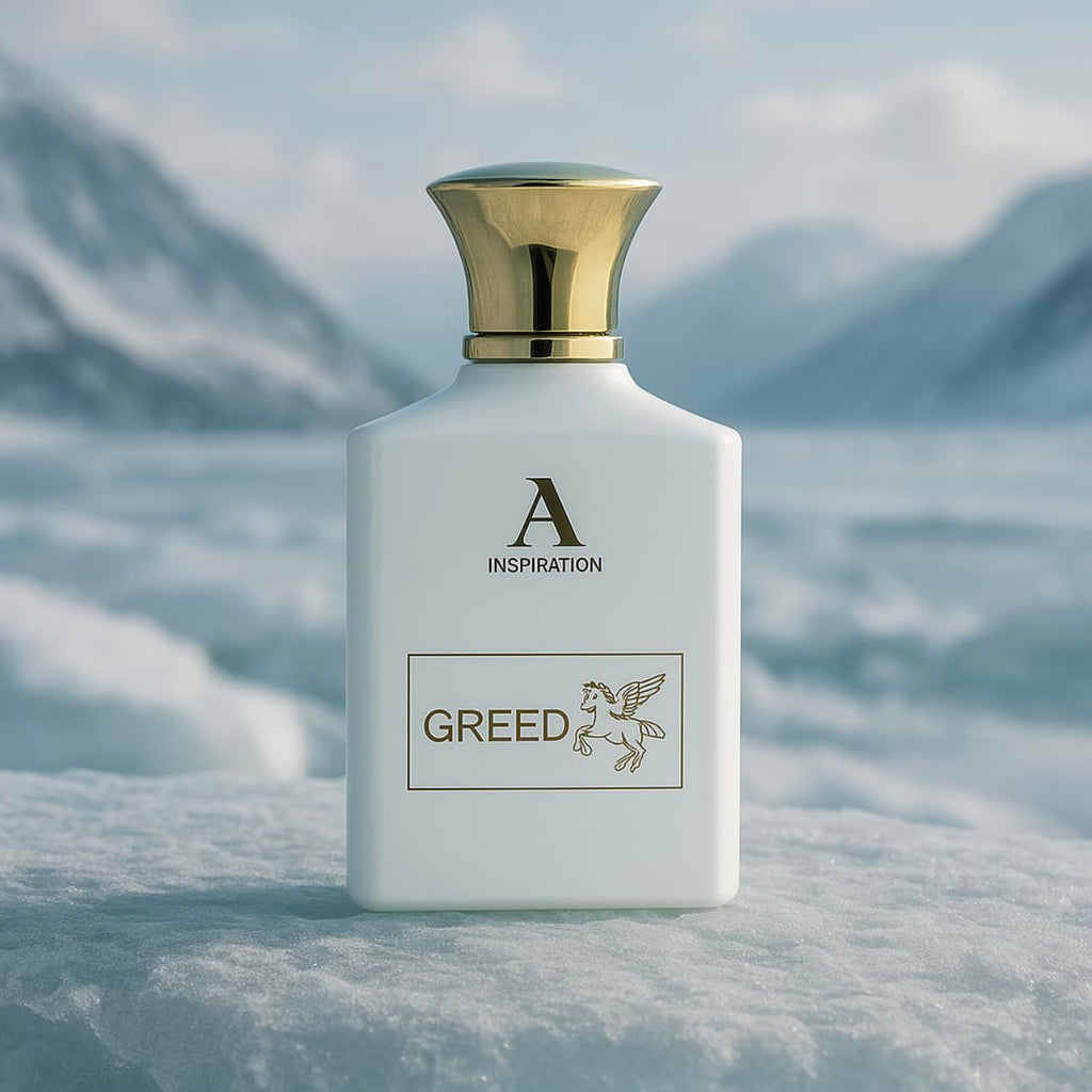 Greed Silver Water Perfume for Men, Inspired by C.reed perfume men 100ML Parfum Men with Bergamot, Blackcurrant, Galbanum, Orange Notes, Mens Eau de Parfum, Rich Men Perfume - Damaged Box