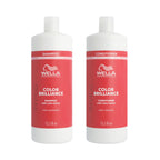 Wella Professionals Invigo Color Brilliance Color Protection Shampoo - Keeps Hair Colour Vibrant and Protected - Hair Care for Fine and Medium Hair 1l - New