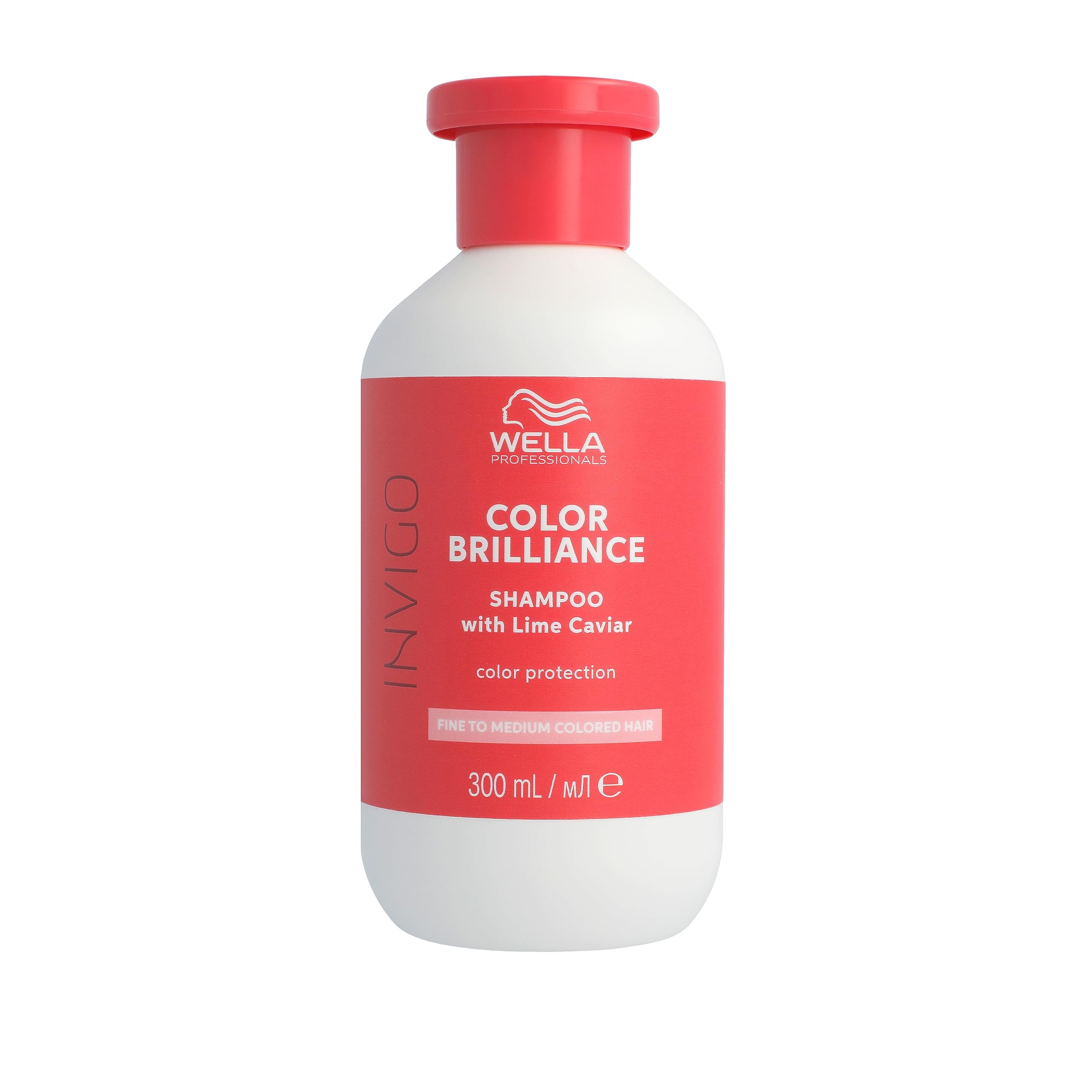 Wella Professionals Invigo Color Brilliance Color Protection Shampoo - Keeps Hair Colour Vibrant and Protected - Hair Care for Fine and Medium Hair 1l - New
