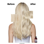 L'Or'eal Professionnel Vitamino Color Spectrum Purple Tinted Shampoo 300ml, For Blonde Coloured Hair, With Ferulic Acid + Citric Acid, Neutralise Undesired Yellow Undertones - New