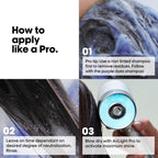 L'Or'eal Professionnel Vitamino Color Spectrum Purple Tinted Shampoo 300ml, For Blonde Coloured Hair, With Ferulic Acid + Citric Acid, Neutralise Undesired Yellow Undertones - New