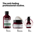 L'Or'eal Professionnel Vitamino Color Spectrum Green Tinted Shampoo 300ml, For Dark Brown Coloured Hair, With Ferulic Acid + Citric Acid, Neutralise Undesired Red Undertones - Damaged Box