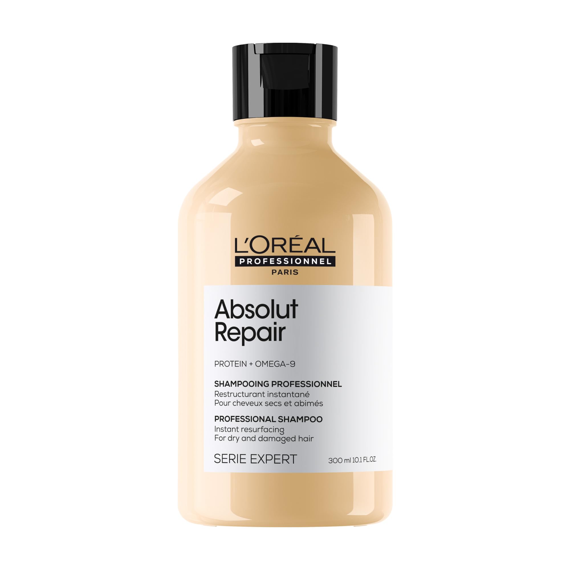 L'Or'eal Professionnel Absolut Repair Hydrating Shampoo, For Dry hair, intense softness & shine, moisturising & nourishing - New