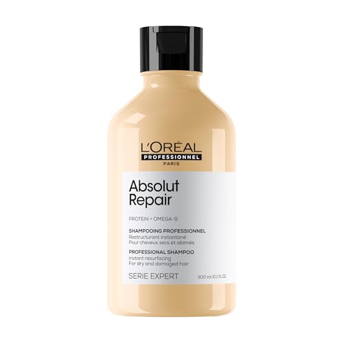 L'Or'eal Professionnel Absolut Repair Hydrating Shampoo, For Dry hair, intense softness & shine, moisturising & nourishing - New