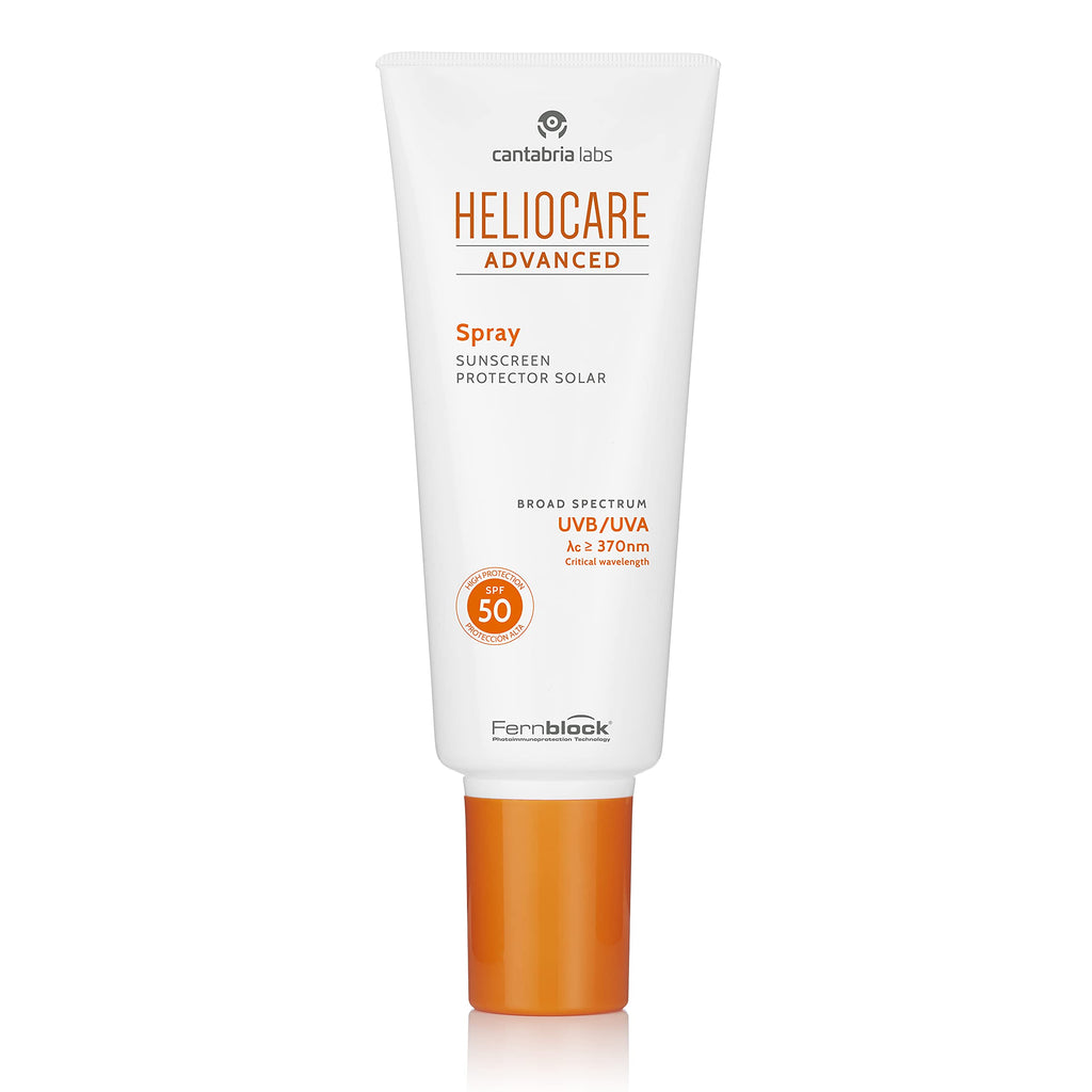 Heliocare Advanced Spray SPF 50 200ml / Spray For Body/Daily Uvb and Uvb Anti-Ageing/Combination, Dry, Oily and Normal Skin/No white residue - New