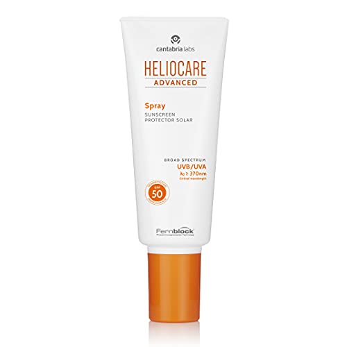 Heliocare Advanced Spray SPF 50 200ml / Spray For Body/Daily Uvb and Uvb Anti-Ageing/Combination, Dry, Oily and Normal Skin/No white residue - New