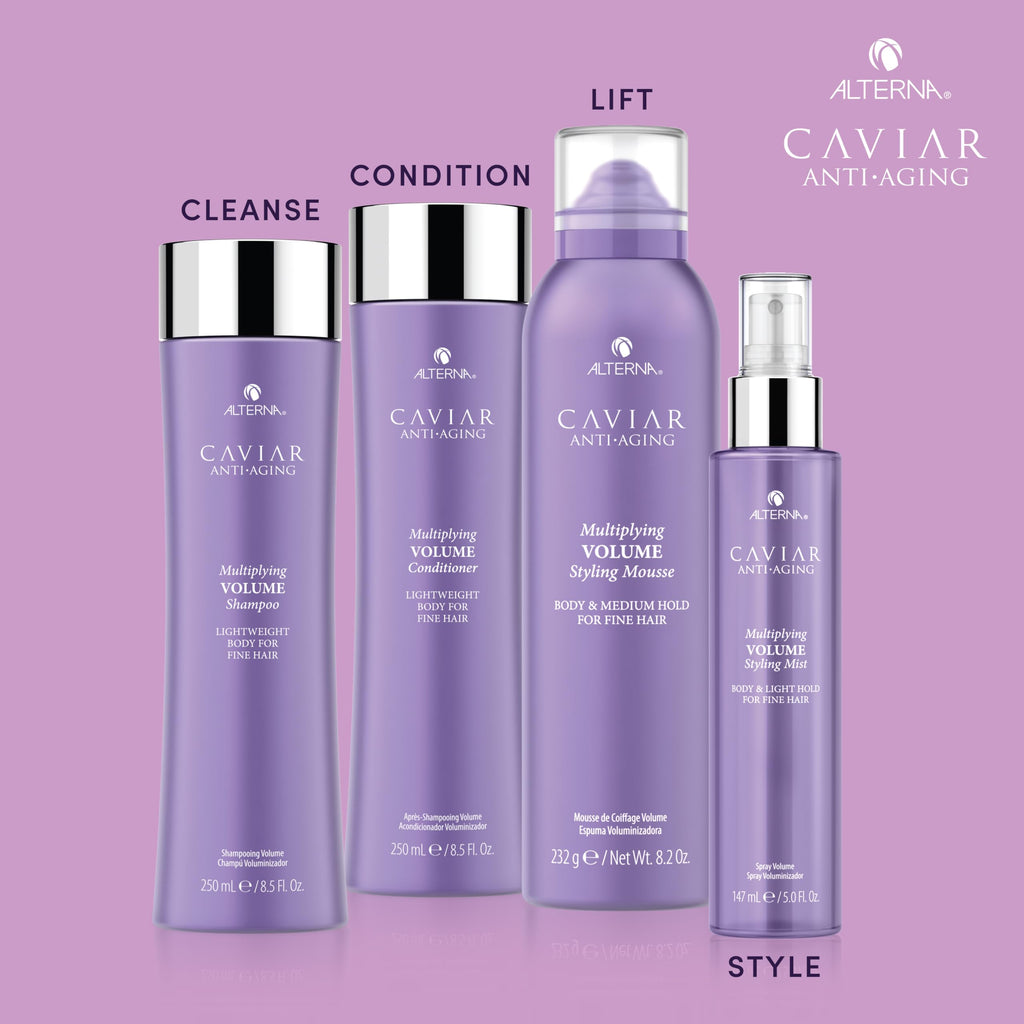 Alterna Caviar Multiplying Volume Shampoo - Hair Thickening & Volumising Treatment 250ml - New