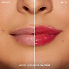 Too Faced Lip Injection Extreme Plumping Clicks | Glossy Lip Plumper, Hydrating + Dewy with High Shine Sheer Colour - Damaged Box
