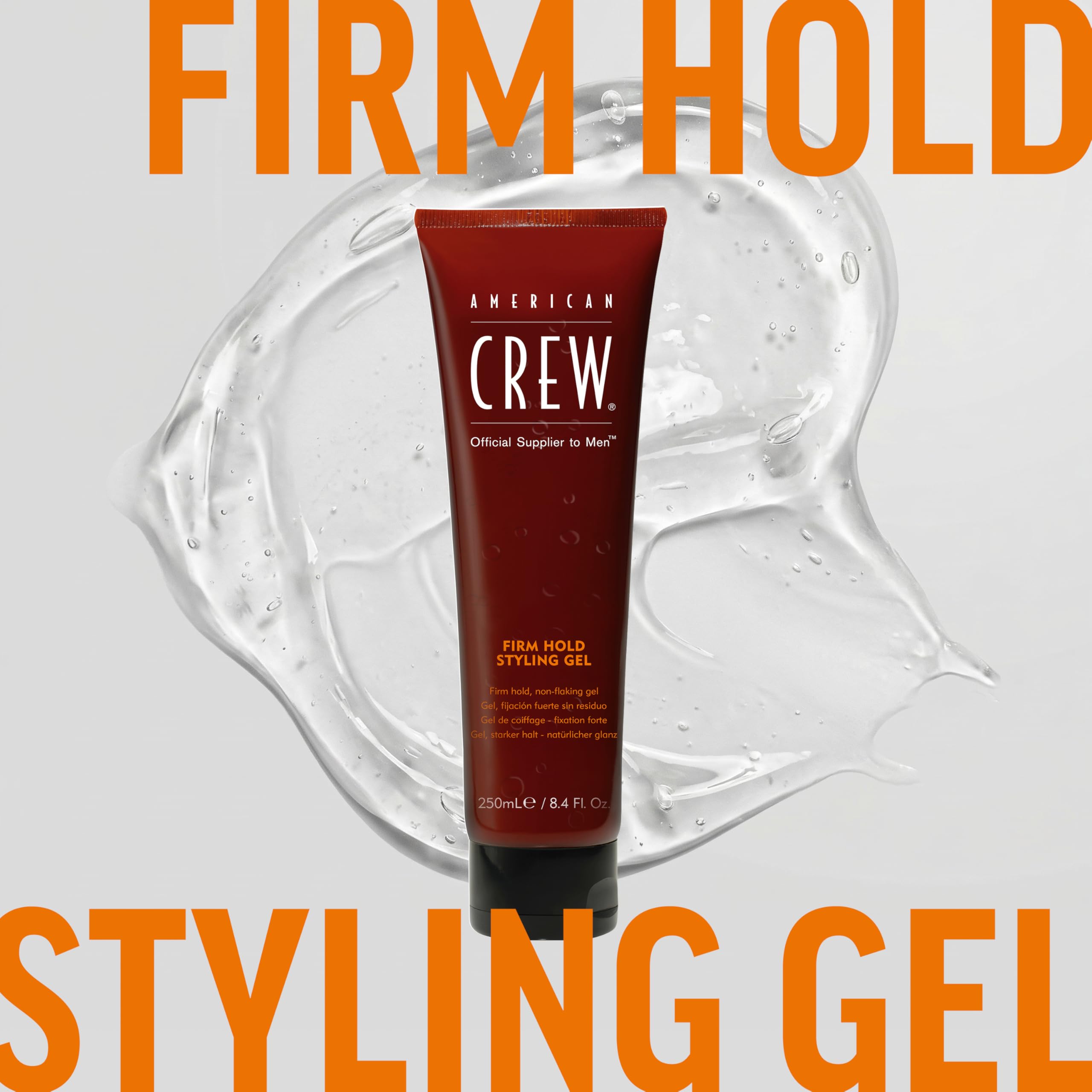 American Crew Firm Hold Gel Tube, 100 millilitre - New