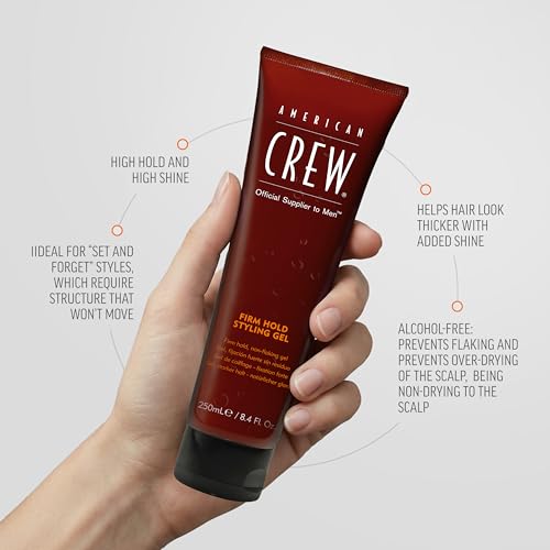 American Crew Firm Hold Gel Tube, 100 millilitre - New